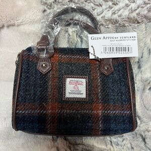 Glen Appin of Scotland Women's Crossbody Bag - Blue and Brown